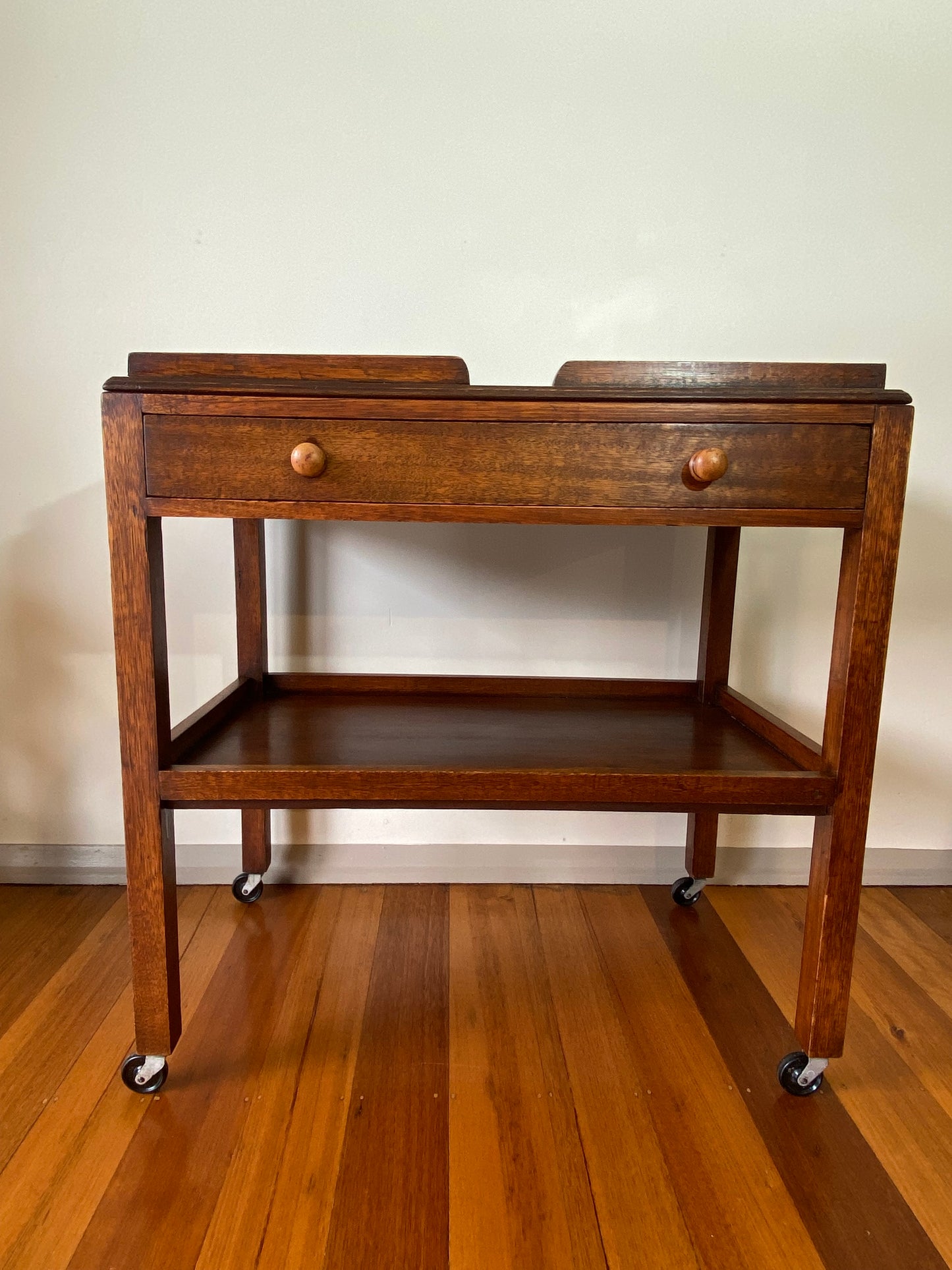 Classic Vintage Wooden Trolley (#22)