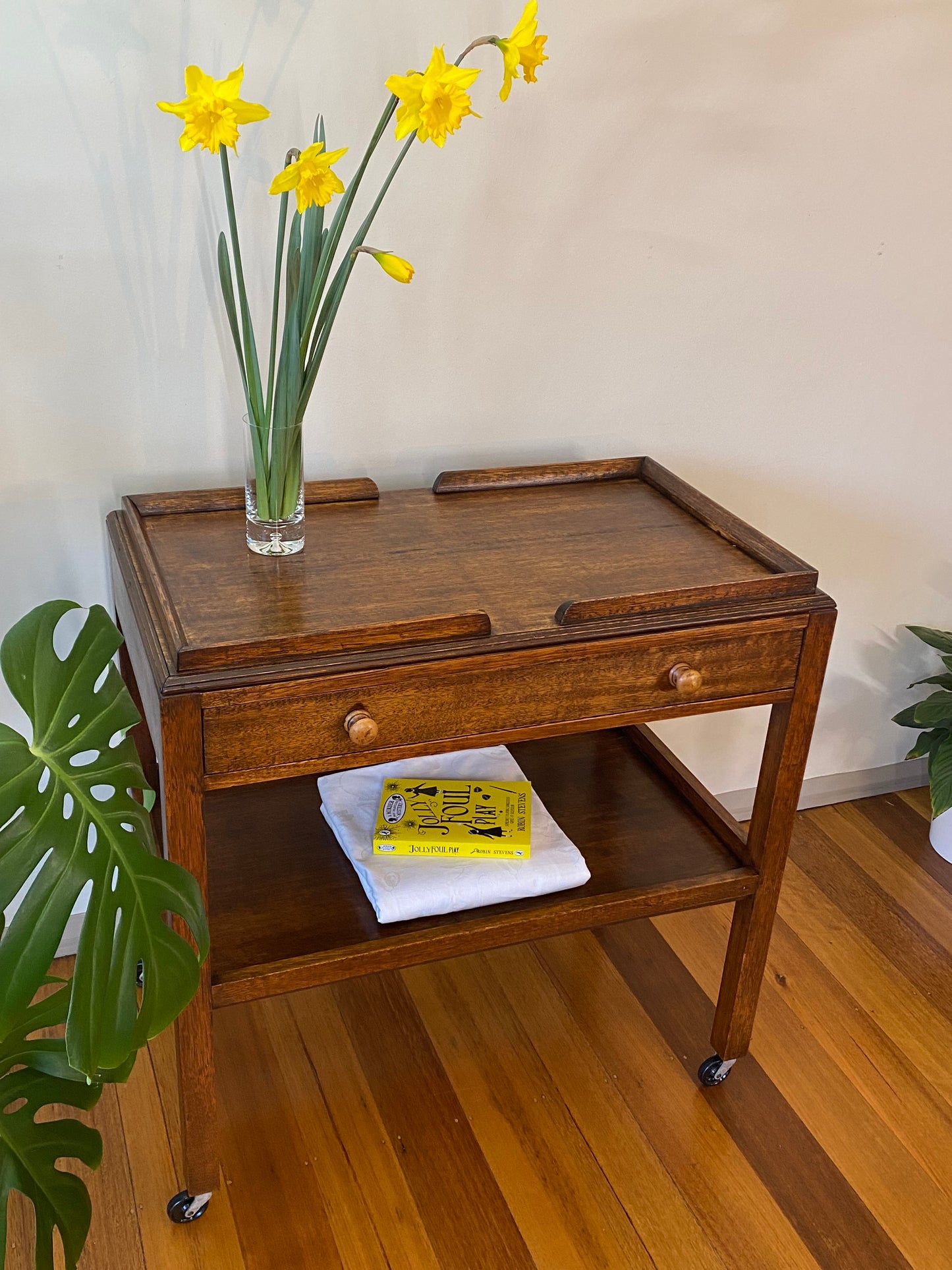 Classic Vintage Wooden Trolley (#22)