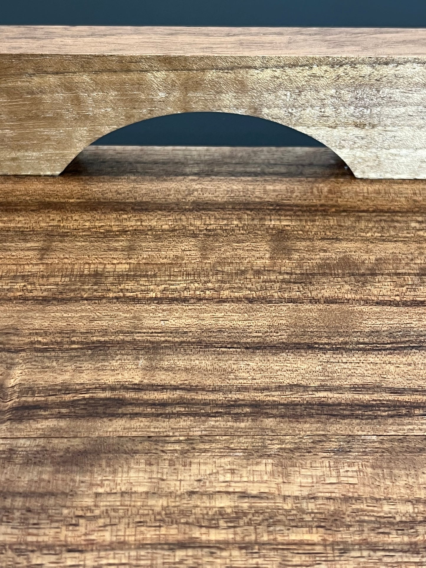 Handmade Walnut Tray - drinks, display or organising. (Item#42)