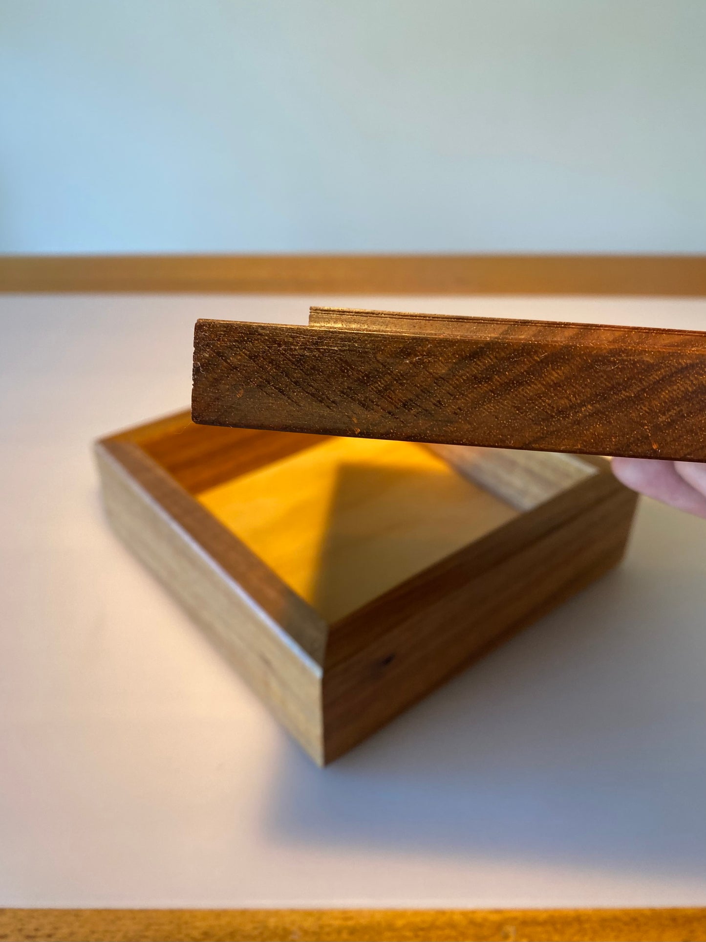 Jewellery Box made from Blackwood (#38)