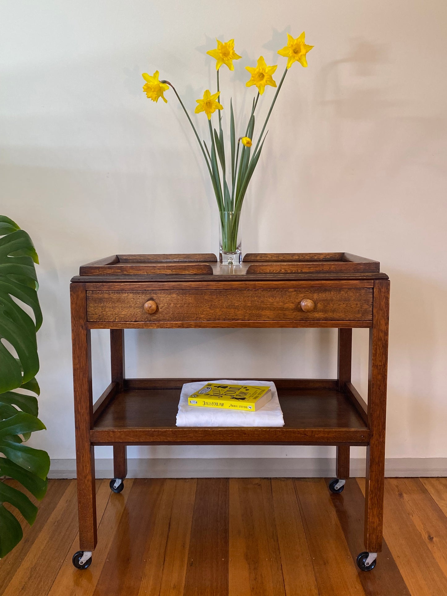 Classic Vintage Wooden Trolley (#22)