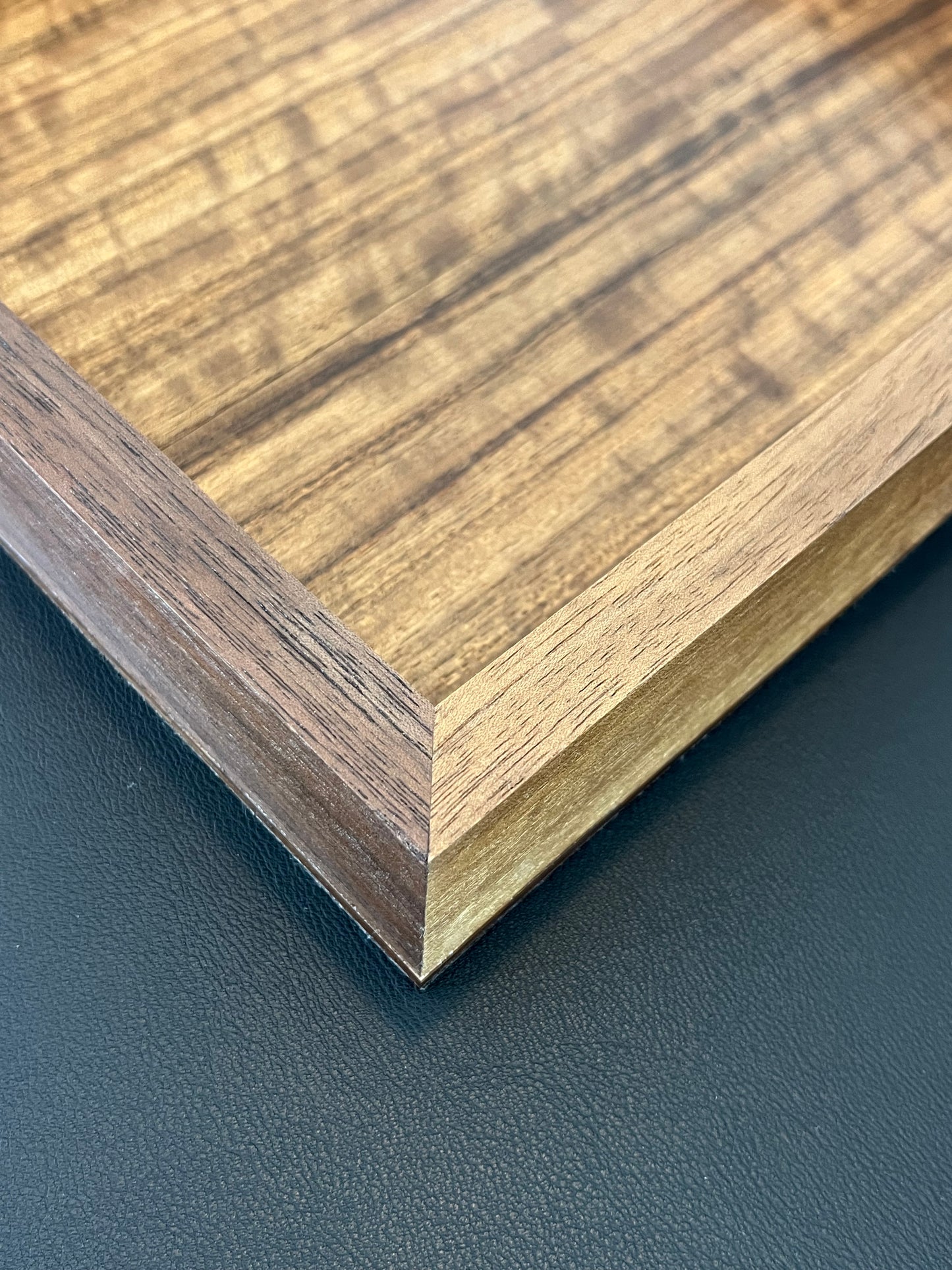 Handmade Walnut Tray - drinks, display or organising. (Item#42)