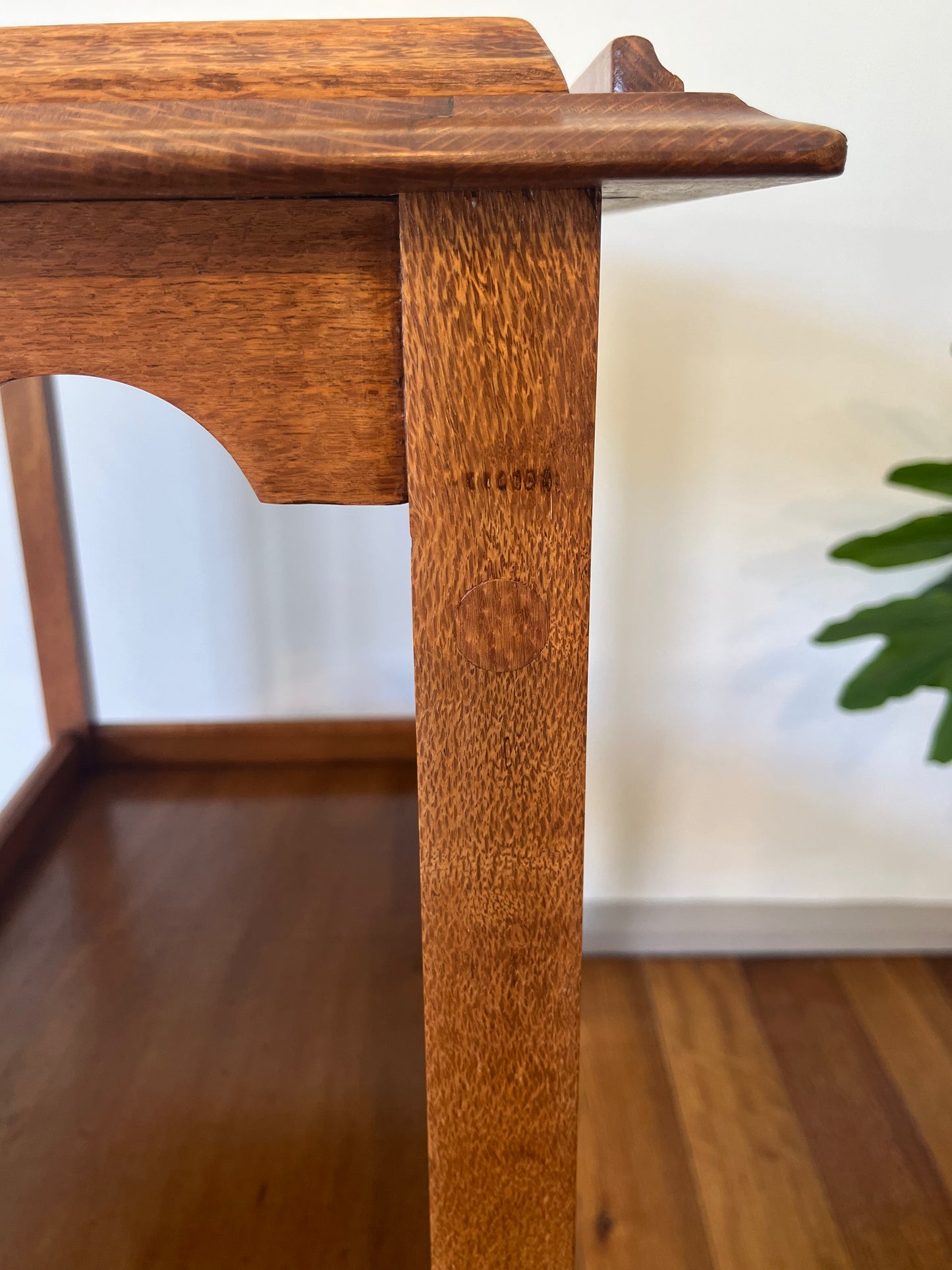 Vintage Silky Oak Drinks Trolley #35