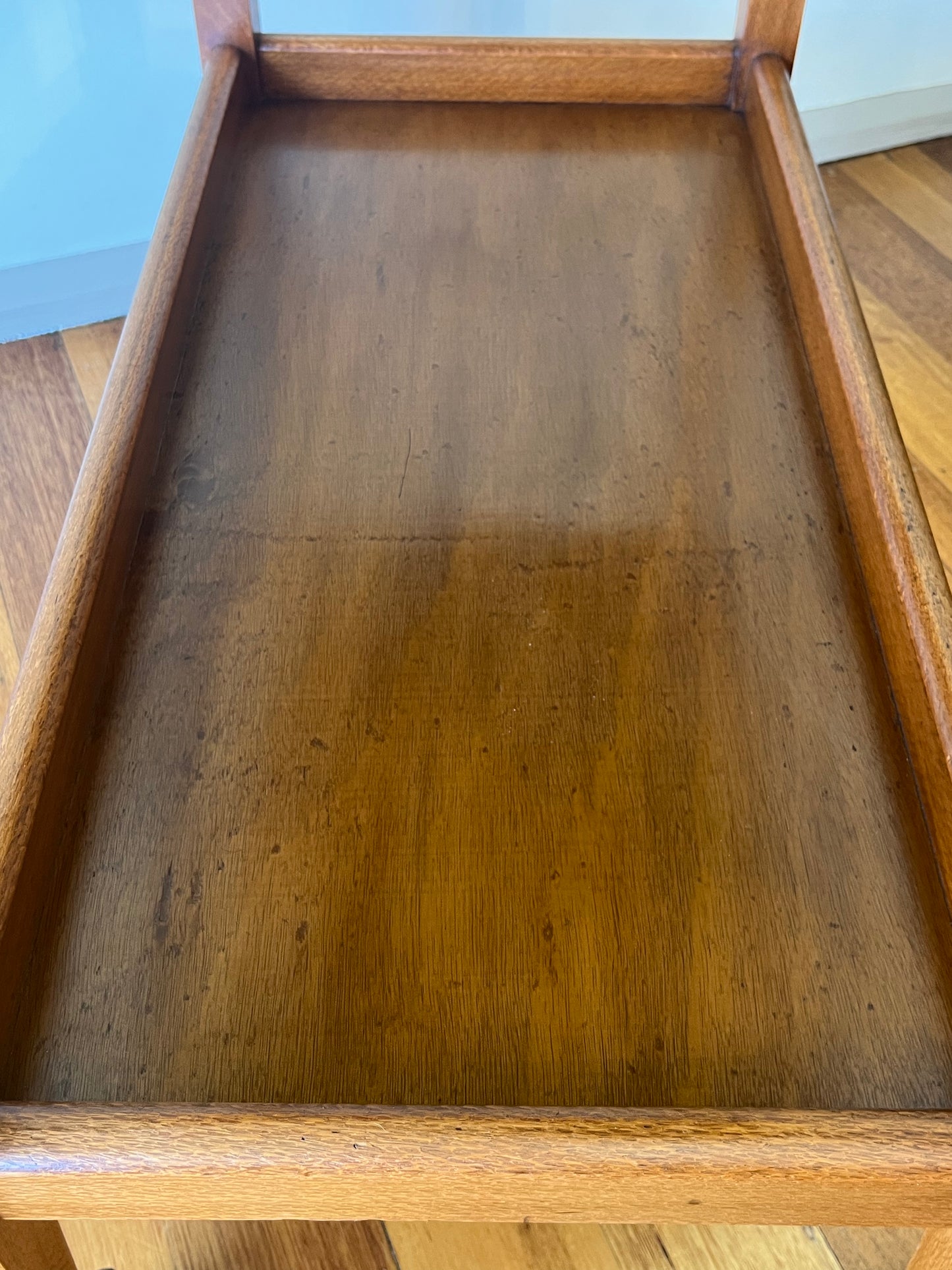 Vintage Silky Oak Drinks Trolley #35