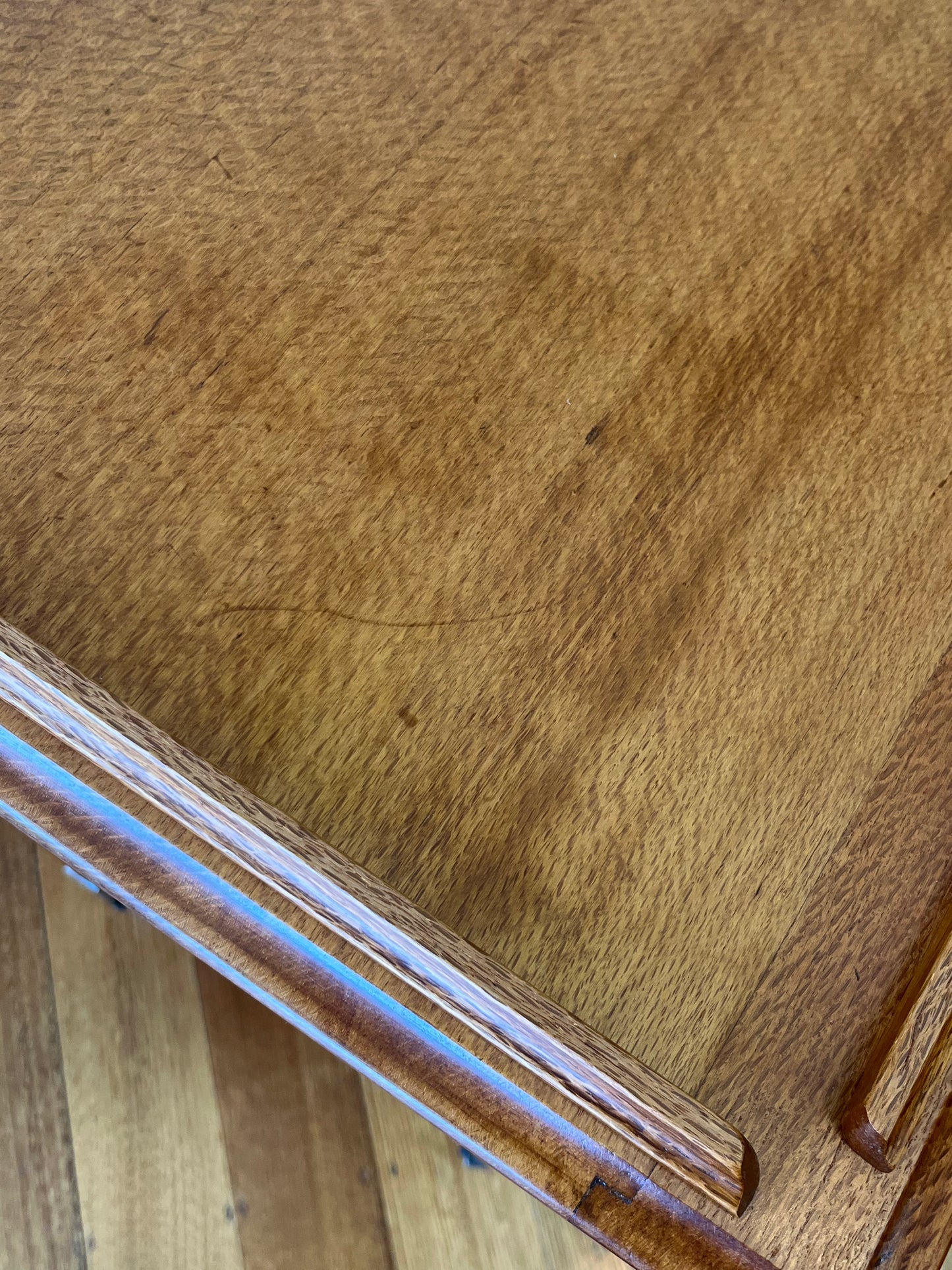 Vintage Silky Oak Drinks Trolley #35