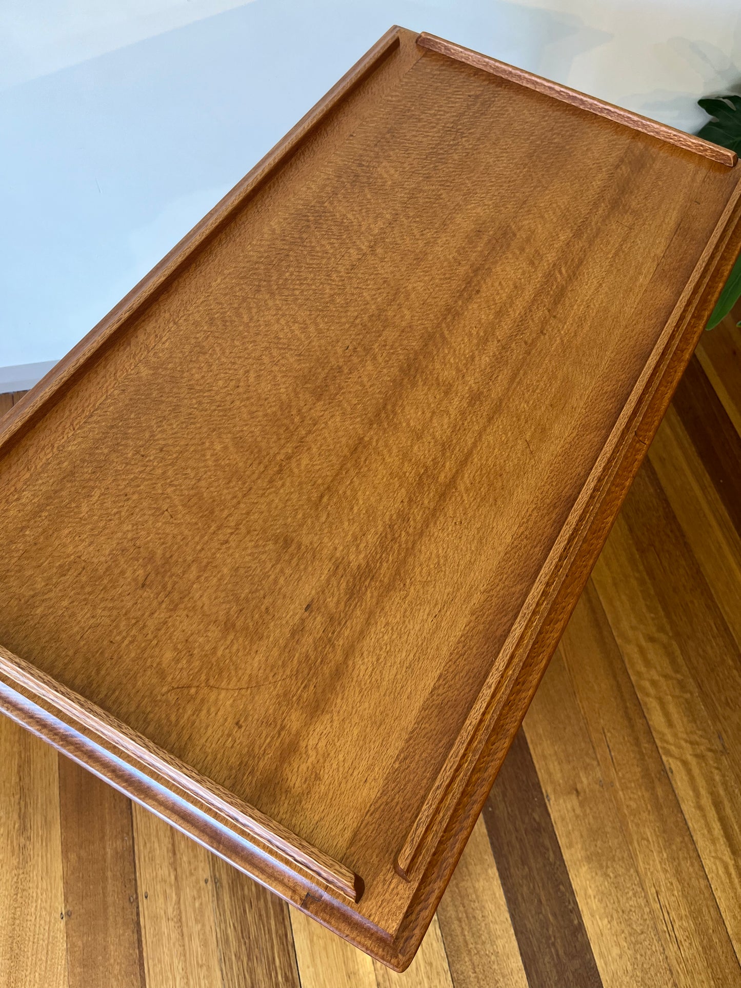 Vintage Silky Oak Drinks Trolley #35